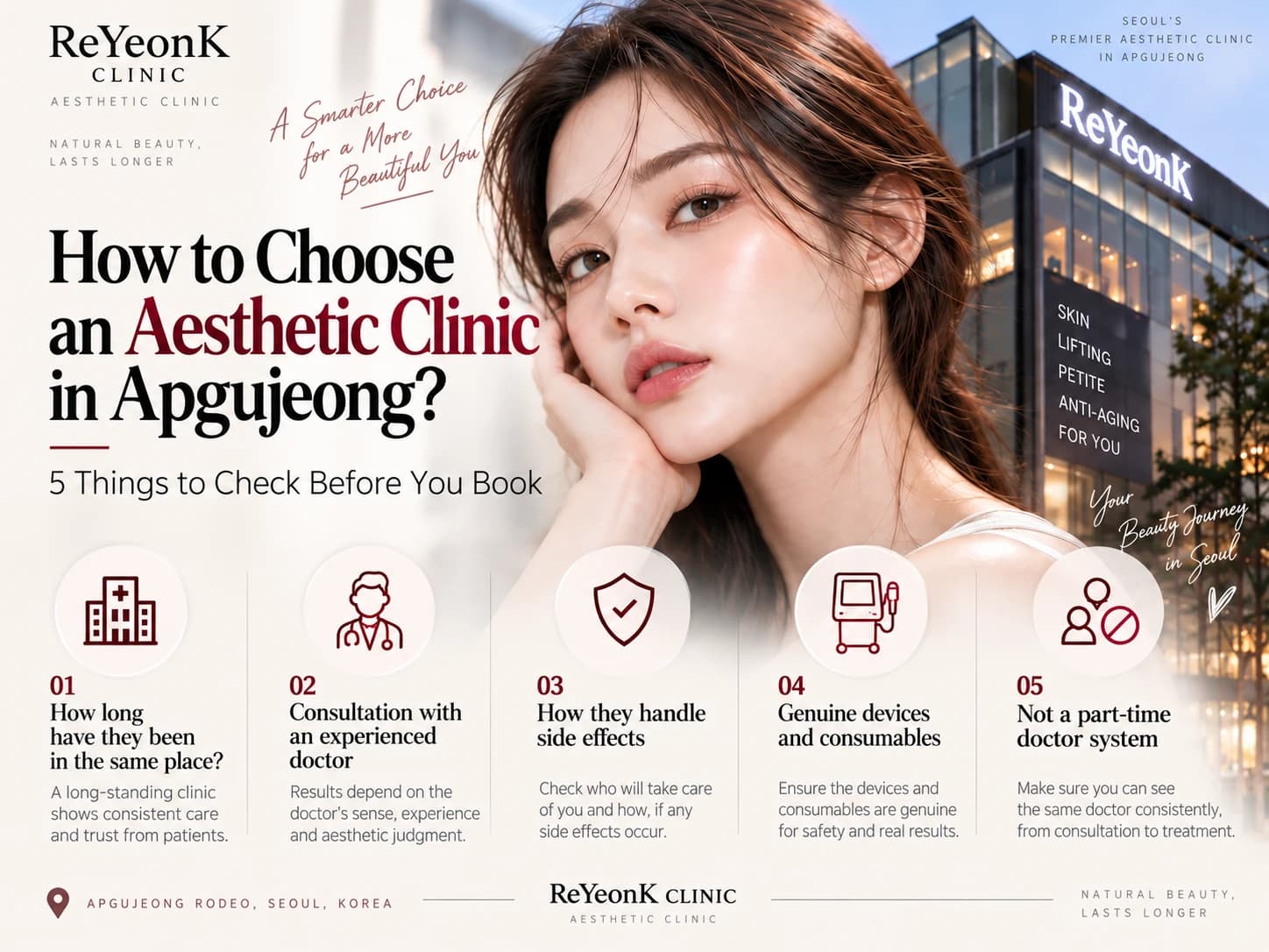How to Choose an Aesthetic Clinic in Apgujeong