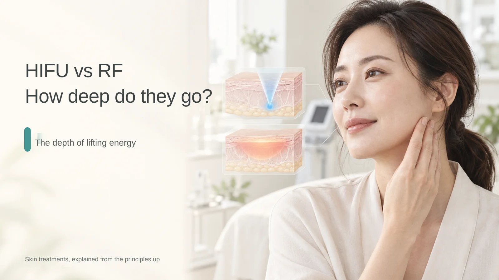 Lifting, Starting with Ultrasound (HIFU) and Radiofrequency (RF)